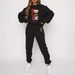 Women's Clothing Cartoon Bear Print Long Sleeved Sweatshirt And Sweatpants Suit Autumn New Fashion Casual Women's Clothing WE WL1_ecoleips.com