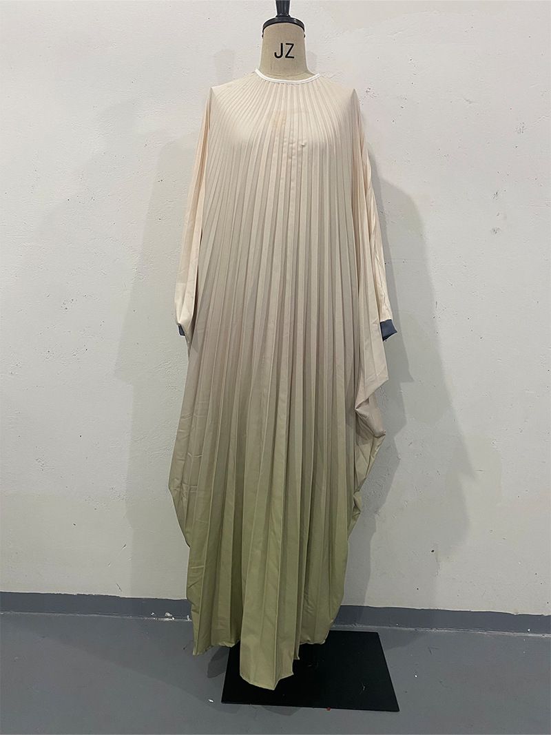 Women's Clothing Dress With Gradient Slim Sleeves And Elegant Dress_ecoleips.com
