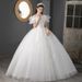 New 2026 Wedding Dresses French Retro Style Simple Petite plus Size Women's Clothing Factory F91_ecoleips.com