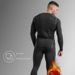 Winter Fleece-Lined Thermal Sportswear Set - Unisex Warm Tracksuit For Running, Gym & Outdoor Activities (Plus Sizes Available)_ecoleips.com