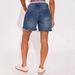 Women's Unique Patchwork Denim Shorts Faux Two Piece Bottoms Ready Stock_ecoleips.com