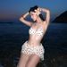 Sexy Tie up Polka Dot Bikini Two Piece Swimsuit Women's Beach Vacation Dress Style Three Piece Set_ecoleips.com