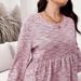 Plus Size Tie-Dye Peplum Top With Bell Sleeves – Stylish V-Neck T-Shirt For Women (1xl-5xl) Fashion Trends_ecoleips.com