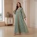 Women's Long Sleeved Embroidered Elegant Abaya Robe NC176 Cross Border Trade Muslim Fashion Clothing_ecoleips.com