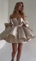 New European And American Tube Top Dress Short Bow Princess Dress Coming Of Age Birthday Party Small Skirt Female_ecoleips.com