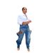 Women's Clothing Fashion Stretch Jeans_ecoleips.com