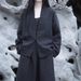 Cotton-linen Women's Clothing, Sand-washed Linen, Vintage Artistic Style, Single-button Blazer Jacket, 3 Colors_ecoleips.com