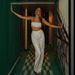 Women’s Clothing Glittery Look Nightclub Sexy Flash Navel Vest Set_ecoleips.com