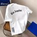 Unisex Summer Short-Sleeved T-Shirt Letter Print_ecoleips.com