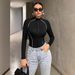 Women's Long Sleeve Jumpsuit Fall Fashion Zip-Up Slim Fit Bodycon Catwalk Style One-Piece Outfit_ecoleips.com