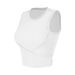 Women's Clothing Shipping Sleeveless Ribbed Sports Vest For Women Running Fitness Elastic Tight Outer Wear Yoga Underwear_ecoleips.com