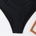 Women’s Sexy One-Piece Swimsuit – Tummy Control & Ruffled V-Neck | Nylon/Spandex Swimwear (Black, Blue, S-XL)_ecoleips.com