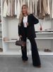 Men's Slim Fit Casual Suit Set - Long Sleeve Blazer & Trousers With Belt - Streetwear Office Outfit (Khaki, Beige, Dark Brown, Black)_ecoleips.com