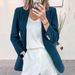 European American Cross-border Autumn And Winter New Corduroy Cardigan, Elegant Slim-fit Solid Color Casual Professional_ecoleips.com