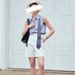Women's Sleeveless Striped Shirt - Summer Casual Polo Collar Blouse - Relaxed Fit Square Shoulder Top For Office & Streetwear_ecoleips.com
