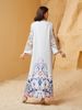 New Middle Eastern Muslim Women's Long Robe, Embroidered Rope Dubai Travel Casual Dress, Abayas For Leisure And Tourism_ecoleips.com