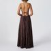 Women's Elegant Strapless Maxi Dress Flowy A-Line Evening Gown for Vacation And Parties 8 Colors S XL_ecoleips.com