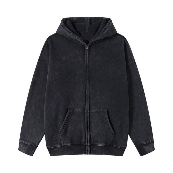 "Cropped Hooded Sweater Jacket – Detachable Hood & Slim Fit (Pinkish/Dark Brown/Light Gray) – Trendy Y2K Aesthetic"_ecoleips.com