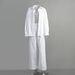 Women's Clothing Shirt And Trousers Suit Spring And Summer New Loose Long Sleeved Shirt Casual Suit For Women_ecoleips.com