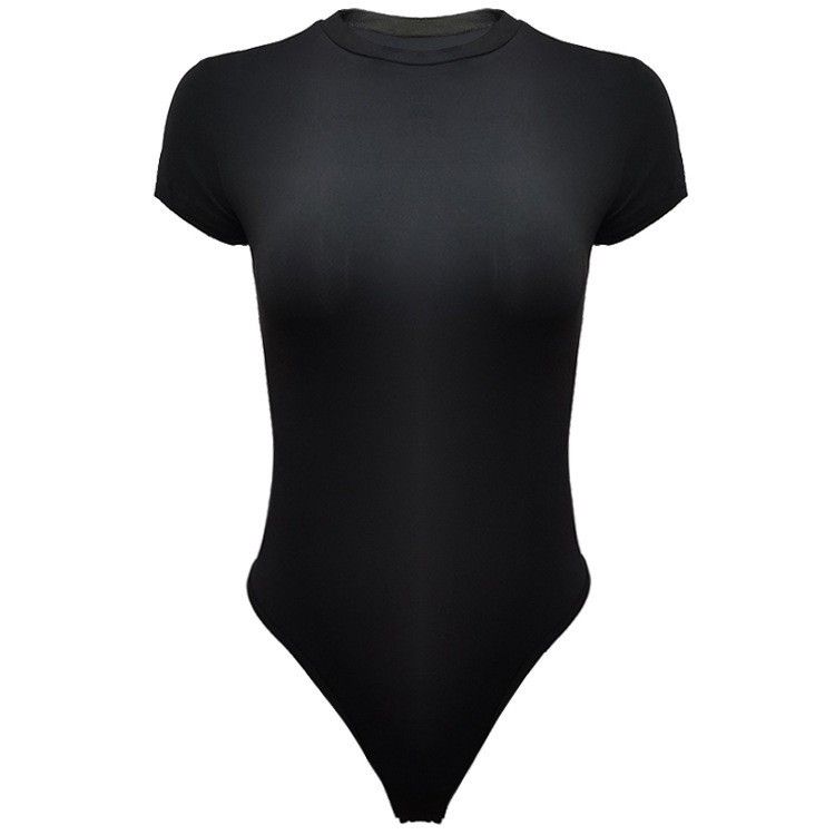 Women's Clothing New Summer Women's Clothing Sexy Tight Bottom Short Sleeved Jumpsuit Bodysui_ecoleips.com