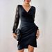 New Women's Slim Fit Lace Dress Sexy Long Sleeve European And American Style Fashion_ecoleips.com