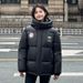 Station Purple Jacket Unisex Short 2025 New European Version Hooded Down Cotton Coat Black Gold Fashion_ecoleips.com