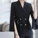 Women's Clothing New Nine-point Sleeve Small Suit Women's Professional Suit Fashion Elegant Slim-fit _ecoleips.com