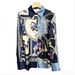 Summer 2027 Fashion European-USA Style Blouses Women Polyester Lapel Printing Single-Breasted Long Sleeve Casual Simulated Silk Shirt_ecoleips.com