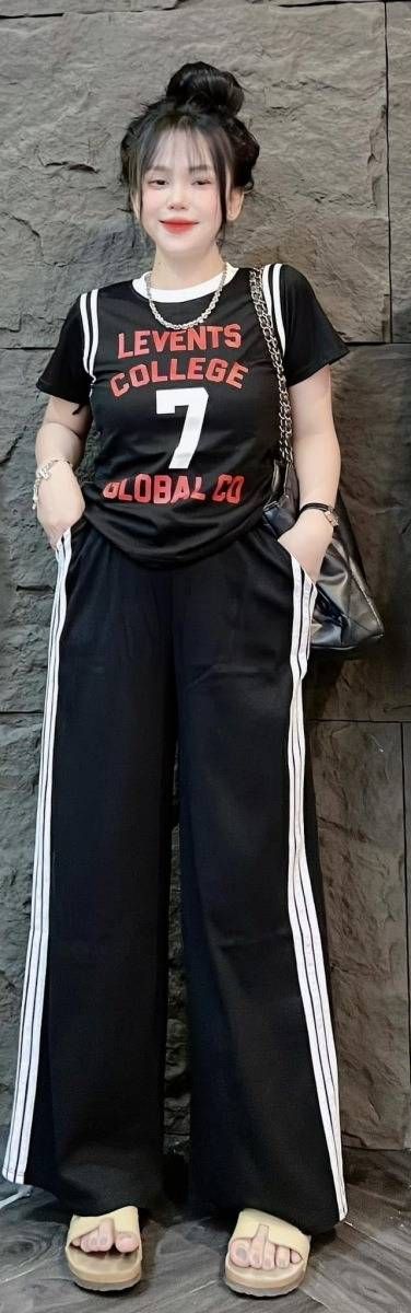 Women's Summer Fashion Set Short Sleeved Straight Leg Wide Leg Pants Loose Casual Two Piece Outfit_ecoleips.com