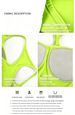 Square Neck Thin Strap Padded Sports Crop Tank Top Ribbed Stretch Support Bra Vest Women Gym Yoga Workout Camisole_ecoleips.com