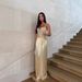 Spring/Summer Short Mini Dress For Women Sexy Backless Tassel Halter Neck Sequins Rhinestones Style_ecoleips.com