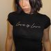 Summer European American New Cross-border Street Style Short Crop Top T-shirt With Letter Rhinestones And Round Neck_ecoleips.com