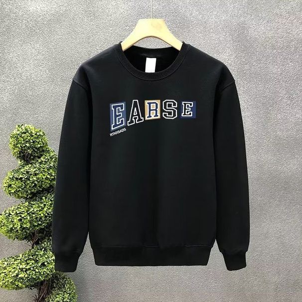 FW25 Matching Couple Cotton Crew Neck Sweatshirt - His & Hers_ecoleips.com