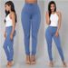 Stretchy Candy Color Slim Fit Casual Pants - Polyester & Cotton Blend, Comfortable & Stylish For Women & Men_ecoleips.com