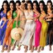 Women's Clothing Women's Sexy Hollow Tassel Knitted Beach Skirt Suit_ecoleips.com