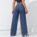 American Style Wide-Leg For Women 2025 Spring New Washed Loose Slimming Straight-Leg Floor-Length Jeans_ecoleips.com