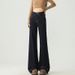 Denim Blue Wide-leg Jeans Women, New Spring And Autumn Style, High-waisted, Loose Straight Fit, Suitable For Petite_ecoleips.com