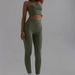 Fashion Casual Suit Women's Sexy Waist Baring Chest Suspender Sports Tight Trousers_ecoleips.com