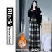 Women's Clothing Women's Color Block Fleece Lined Collared Top And Wide Leg Pants Set Versatile Stylish Design Relaxed Fit_ecoleips.com
