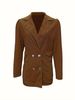 Kk Women's Short Textured Casual Top Long Sleeved Jacket New Style_ecoleips.com