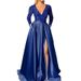 Elegant Sequin Mermaid Evening Gown With Long Train - Glamorous Party Dress For Women (S-XXXL, Multiple Colors)_ecoleips.com