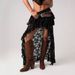 Summer Lace Midi Skirt Women's Denim Style Irregular Design Sexy Fashion Independent Website_ecoleips.com