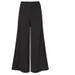 Women’s Clothing Fashion New Women's Button Elastic High Waist Wide Leg Pants_ecoleips.com