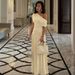 Asymmetric Slit Wrap Dress – Elegant Crinkle Textured Sleeveless Maxi Dress (S-L, Stretch Poly-Spandex_ecoleips.com