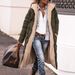 girl European And American Style Long Padded Thick Reversible Women's Coat Winter Warm Cotton Jacket_ecoleips.com