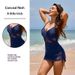 Aria Basics 2025 Summer Hot-Selling European And American Cross-Border New Women's Swimwear In Stock One-Piece Swimsuit_ecoleips.com