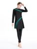 Conservative Muslim Style Two Piece Swimsuit Turkish Women's Swimwear Modesty Focused Beachwear For Women_ecoleips.com