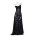 New Cross-border Vintage French Lace Sexy Strap Dress, Long Gown, Elegant Dress For Seaside Vacations_ecoleips.com