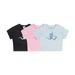 BE Wear | 2025 Summer American Brand Hot Girl Short Sleeved Top Slim Fit Shoulder T-Shirt Women's Trendy Dopamine_ecoleips.com