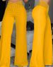 Suitable For All Seasons 2025 Summer Women's Hollow Out Belt High Waist Casual Straight Loose Long Wide Leg Pants_ecoleips.com